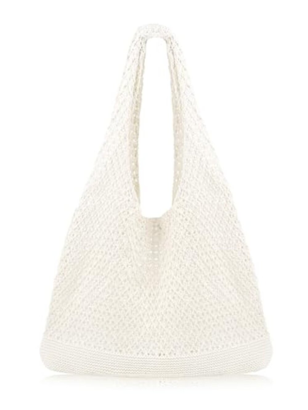 Crochet Beach Tote bag Summer Beach Bag for Women Aesthetic Mesh‎ Tote Bag